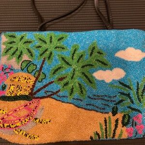 Tropical Beaded Women's Bag